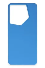 Newface Tecno Camon 20 Pro 5G Kılıf First Silikon - Mavi - Görsel 2