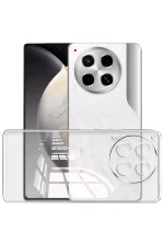 Newface Tecno Camon 30 Kılıf Lüx Şeffaf Silikon - Görsel 2