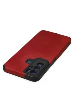 Newface Tecno Pova Neo Kılıf Loop Deri Silikon - Kırmızı - Görsel 4