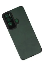 Newface Tecno Pova Neo Kılıf Loop Deri Silikon - Yeşil - Görsel 3