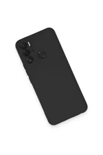 Newface Tecno Pova Neo Kılıf Nano içi Kadife Silikon - Siyah - Görsel 3