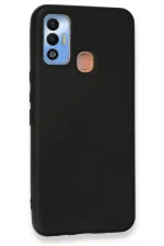 Newface Tecno Spark 7T Kılıf First Silikon - Siyah - Görsel 2