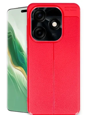 Newface Tecno Spark Go 2024 Kılıf Auto Focus Kapak - Kırmızı