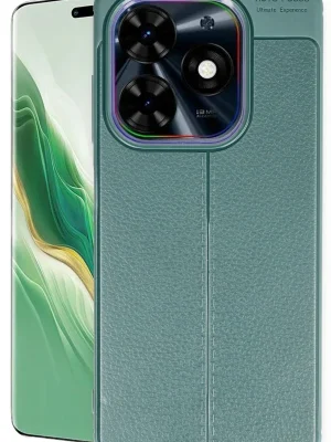 Newface Tecno Spark Go 2024 Kılıf Auto Focus Kapak - Koyu Yeşil