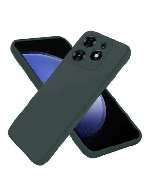 Newface Tecno Spark Go 2024 Kılıf First Silikon - Koyu Yeşil