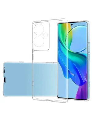 Newface Vivo V29 Lite Kılıf Lüx Şeffaf Silikon