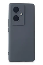 Newface Vivo V29 Lite Kılıf Nano içi Kadife Silikon - Gri