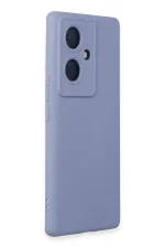 Newface Vivo V29 Lite Kılıf Nano içi Kadife Silikon - Lila - Görsel 2