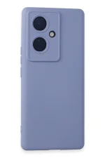 Newface Vivo V29 Lite Kılıf Nano içi Kadife Silikon - Lila