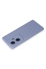 Newface Vivo V29 Lite Kılıf Nano içi Kadife Silikon - Lila - Görsel 3