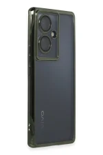 Newface Vivo V29 Lite Kılıf Razer Lensli Silikon - Yeşil - Görsel 2