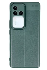 Newface Vivo V30 5G Kılıf Auto Focus Kapak - Koyu Yeşil - Görsel 2