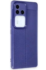 Newface Vivo V30 5G Kılıf Auto Focus Kapak - Lacivert - Görsel 3