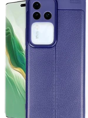 Newface Vivo V30 5G Kılıf Auto Focus Kapak - Lacivert