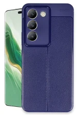 Newface Vivo V30 Lite 4G Kılıf Auto Focus Kapak - Lacivert