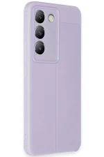 Newface Vivo V30 Lite 4G Kılıf Auto Focus Kapak - Lila - Görsel 2