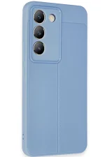 Newface Vivo V30 Lite 4G Kılıf Auto Focus Kapak - Mavi - Görsel 2