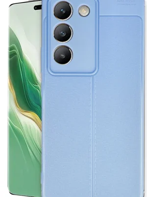Newface Vivo V30 Lite 4G Kılıf Auto Focus Kapak - Mavi