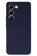 Newface Vivo V30 Lite 4G Kılıf First Silikon - Lacivert