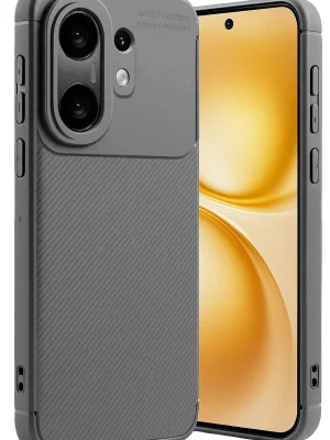 Newface Vivo X200 FE Auto Focus Karbon Kapak -Gri