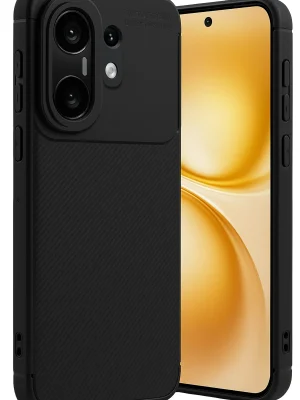 Newface Vivo X200 FE Auto Focus Karbon Kapak - Siyah