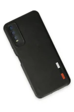 Newface Vivo Y11S Kılıf Loop Deri Silikon - Siyah - Görsel 3