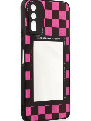 Newface Vivo Y11S Kılıf Mirror Desenli Kapak - Mirror - 8