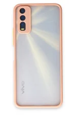 Newface Vivo Y11S Kılıf Montreal Silikon Kapak - Pembe