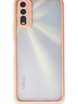 Newface Vivo Y11S Kılıf Montreal Silikon Kapak - Pembe