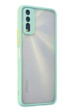 Newface Vivo Y11S Kılıf Montreal Silikon Kapak - Turkuaz