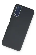 Newface Vivo Y11S Kılıf Nano içi Kadife Silikon - Lacivert - Görsel 3