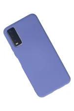 Newface Vivo Y11S Kılıf Nano içi Kadife Silikon - Lila - Görsel 2
