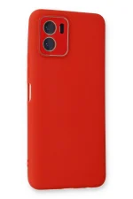 Newface Vivo Y15S Kılıf Lansman Glass Kapak - Kırmızı - Görsel 3