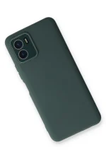 Newface Vivo Y15S Kılıf Lansman Glass Kapak - Koyu Yeşil - Görsel 2