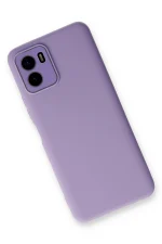 Newface Vivo Y15S Kılıf Lansman Glass Kapak - Lila - Görsel 2