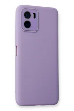 Newface Vivo Y15S Kılıf Lansman Glass Kapak - Lila - Görsel 3