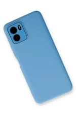 Newface Vivo Y15S Kılıf Lansman Glass Kapak - Mavi - Görsel 2