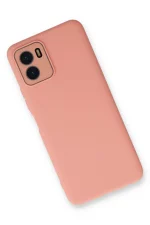 Newface Vivo Y15S Kılıf Lansman Glass Kapak - Pembe - Görsel 3