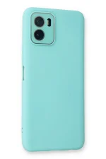 Newface Vivo Y15S Kılıf Lansman Glass Kapak - Turkuaz - Görsel 2