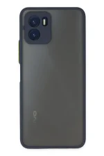 Newface Vivo Y15S Kılıf Montreal Silikon Kapak - Lacivert