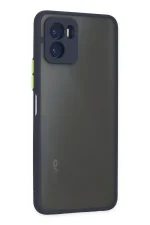 Newface Vivo Y15S Kılıf Montreal Silikon Kapak - Lacivert - Görsel 3