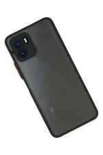 Newface Vivo Y15S Kılıf Montreal Silikon Kapak - Siyah - Görsel 2