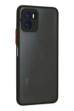 Newface Vivo Y15S Kılıf Montreal Silikon Kapak - Siyah - Görsel 3