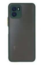 Newface Vivo Y15S Kılıf Montreal Silikon Kapak - Yeşil