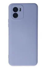 Newface Vivo Y15S Kılıf Nano içi Kadife Silikon - Lila