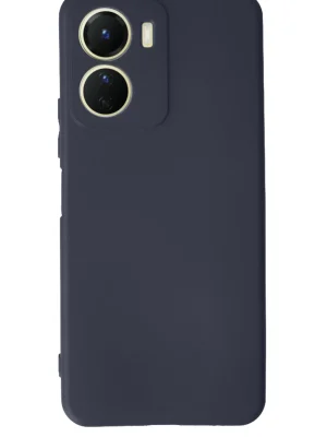 Newface Vivo Y16 Kılıf First Silikon - Lacivert