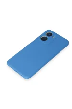 Newface Vivo Y16 Kılıf First Silikon - Mavi - Görsel 4