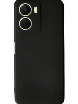 Newface Vivo Y16 Kılıf First Silikon - Siyah