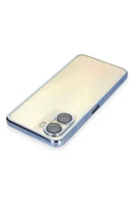 Newface Vivo Y16 Kılıf Razer Lensli Silikon - Açık Mavi - Görsel 3