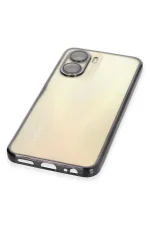 Newface Vivo Y16 Kılıf Razer Lensli Silikon - Siyah - Görsel 4